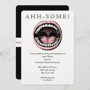 Convite de festas da Dental School