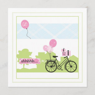 Convite de festas da surpresa