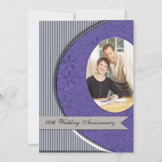 Convite de festas de aniversário de casamento