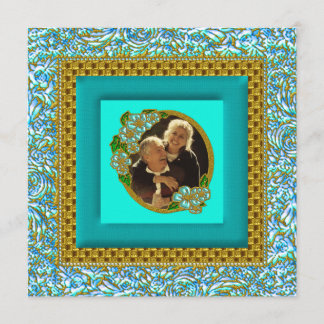 convite de festas de aniversário de casamento do O