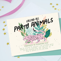 Convite de festas de Aniversários de criança de an