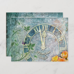 Convite de festas de Ano Novo