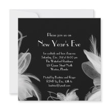 Convite de festas de Ano Novo de 1920