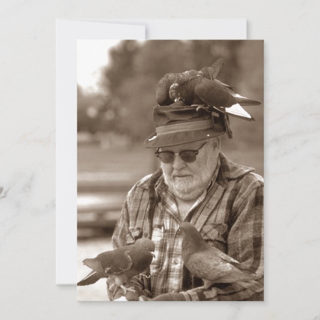 Convite de festas de aposentadoria dos Porcos Mais (Frente)