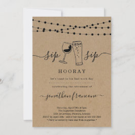 Convite de festas de aposentadoria engraçado