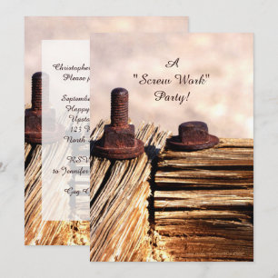 Convite de festas De Aposentadoria, Engraçado, Tr