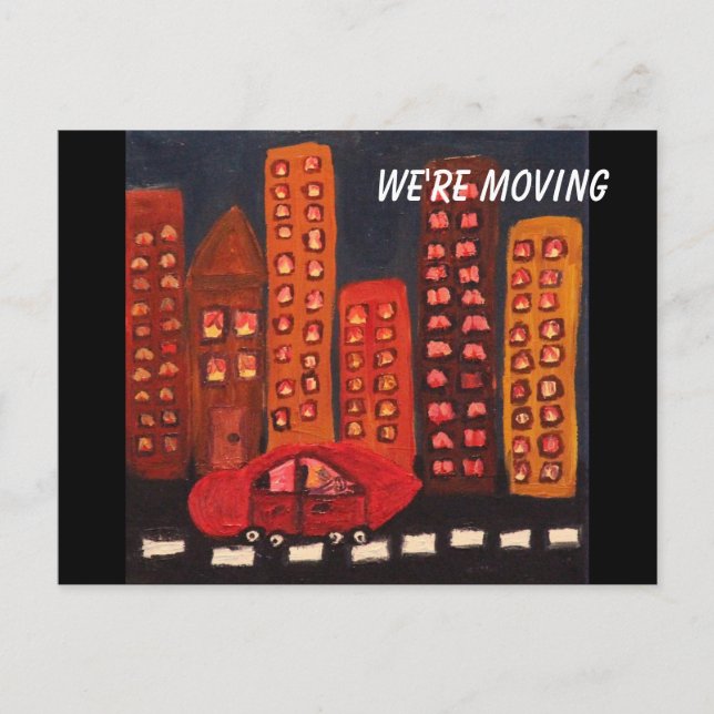 Convite de festas de Aquecimento da Casa (Frente)