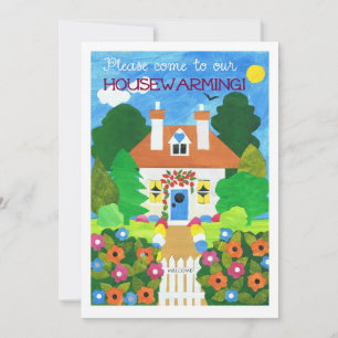 Convite de festas de aquecimento doméstico