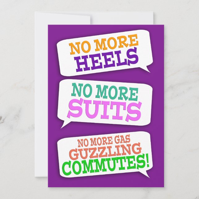 Convite de festas de Baixa de Bolha de Texto (Frente)