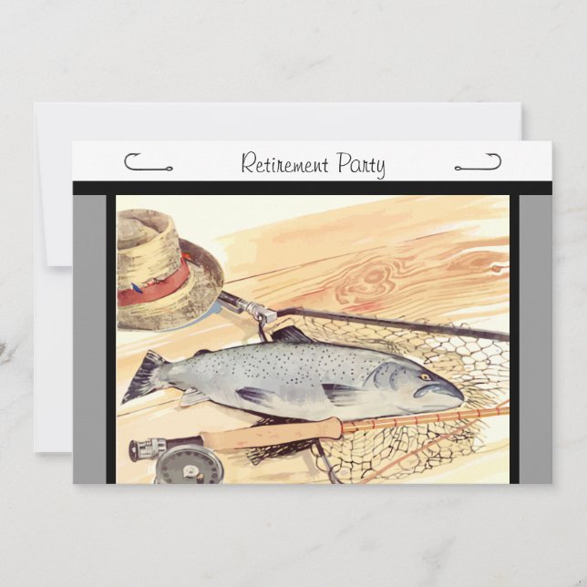 Convite de festas de Baixa Pesca de Voo (Frente)