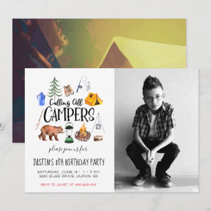 Convite de festas de Campanha