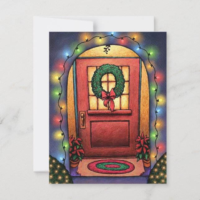 CONVITE DE FESTAS DE CASA ABERTA DE NATAL (Frente)