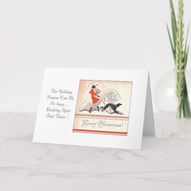 Convite de festas de chá feriado (Frente)