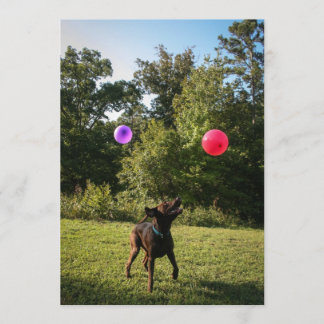 Convite de festas de chocolate