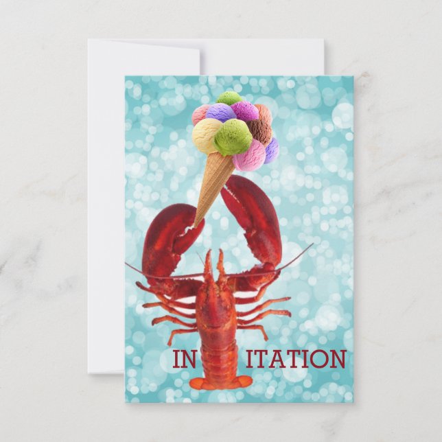 Convite de festas de coquetel de ocasião especial (Frente)