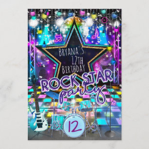 CONVITE DE FESTAS de dança musical de aniversário 