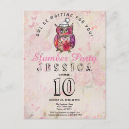 Convite de festas de Descanso de Aniversário da Co