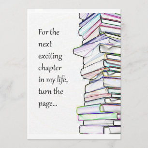 Convite de festas de divórcio do próximo capítulo