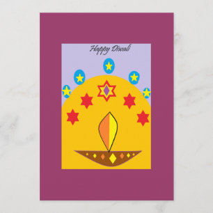 Convite de festas de Diwali