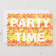 convite de festas de enrolar da bolha de pop