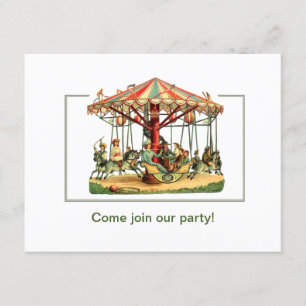 convite de festas de feliz para crianças