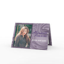 Convite de festas de Foto para Graduação de Lavand