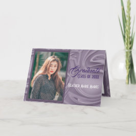 Convite de festas de Foto para Graduação de Lavand
