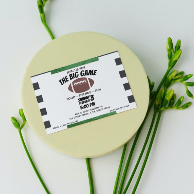 Convite de festas de futebol (Criador carregado)