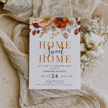 convite de festas de lavoura de flores rústicas