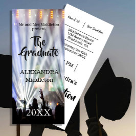 Convite de festas de Luzes do Festival de Música f