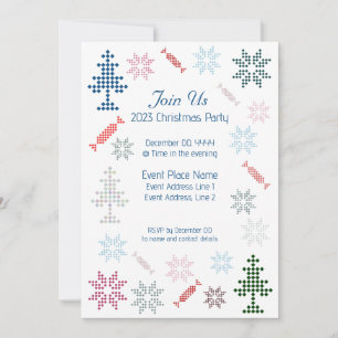 Convite de festas de Modelo de Natal Jolly