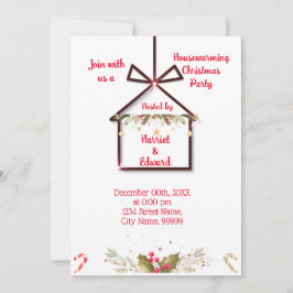 Convite de festas de Natal