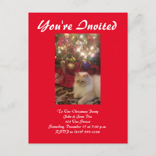 Convite de festas de Natal