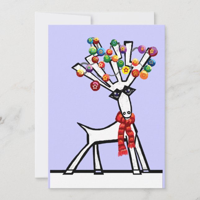 Convite de festas de Natal (Frente)