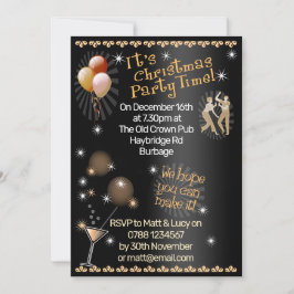 Convite de festas de Natal