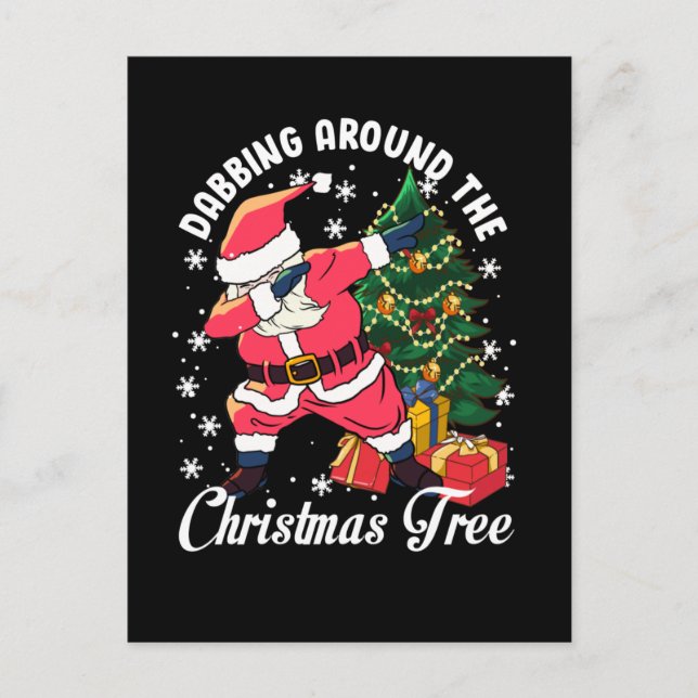 Convite de festas de Natal (Frente)