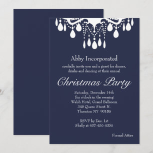 Convite de festas de Natal do Grand Ballroom