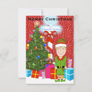 Convite de festas de Natal Feliz