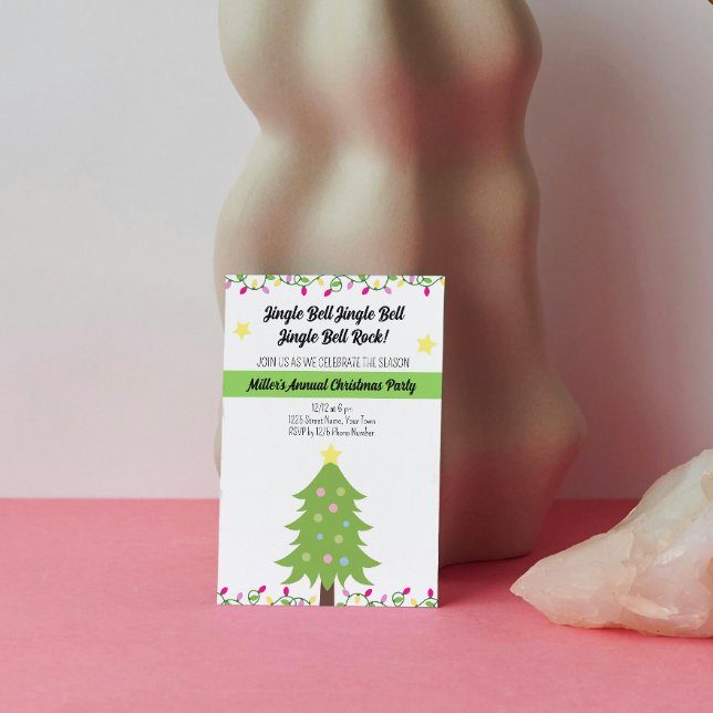 Convite de festas de Natal Festivo (Criador carregado)