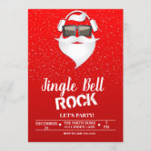 Convite de Natal Jingle Bells da Noelle