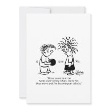 Convite de festas de Natal - Papais noeis e crianç