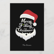 Convite de festas de Natal para Papais noeis feliz