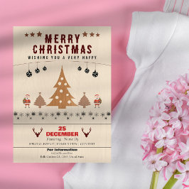 Convite de festas de Natal Russo