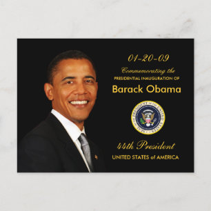 Convite de festas de posse de Obama - Formal