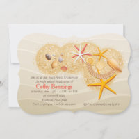 Convite de festas de Praia para Graduação do Tesou