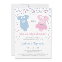 Convite de festas de Revisão de Gênero