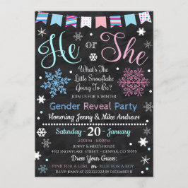 Convite de festas de Revisão de Gênero