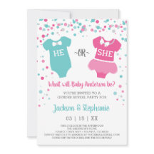 Convite de festas de Revisão de Gênero