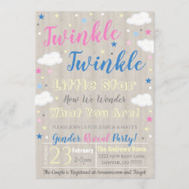 Convite de festas de Revisão de Gênero