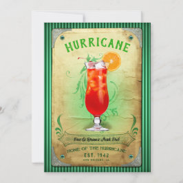 Convite de festas de Sinal de Vintage